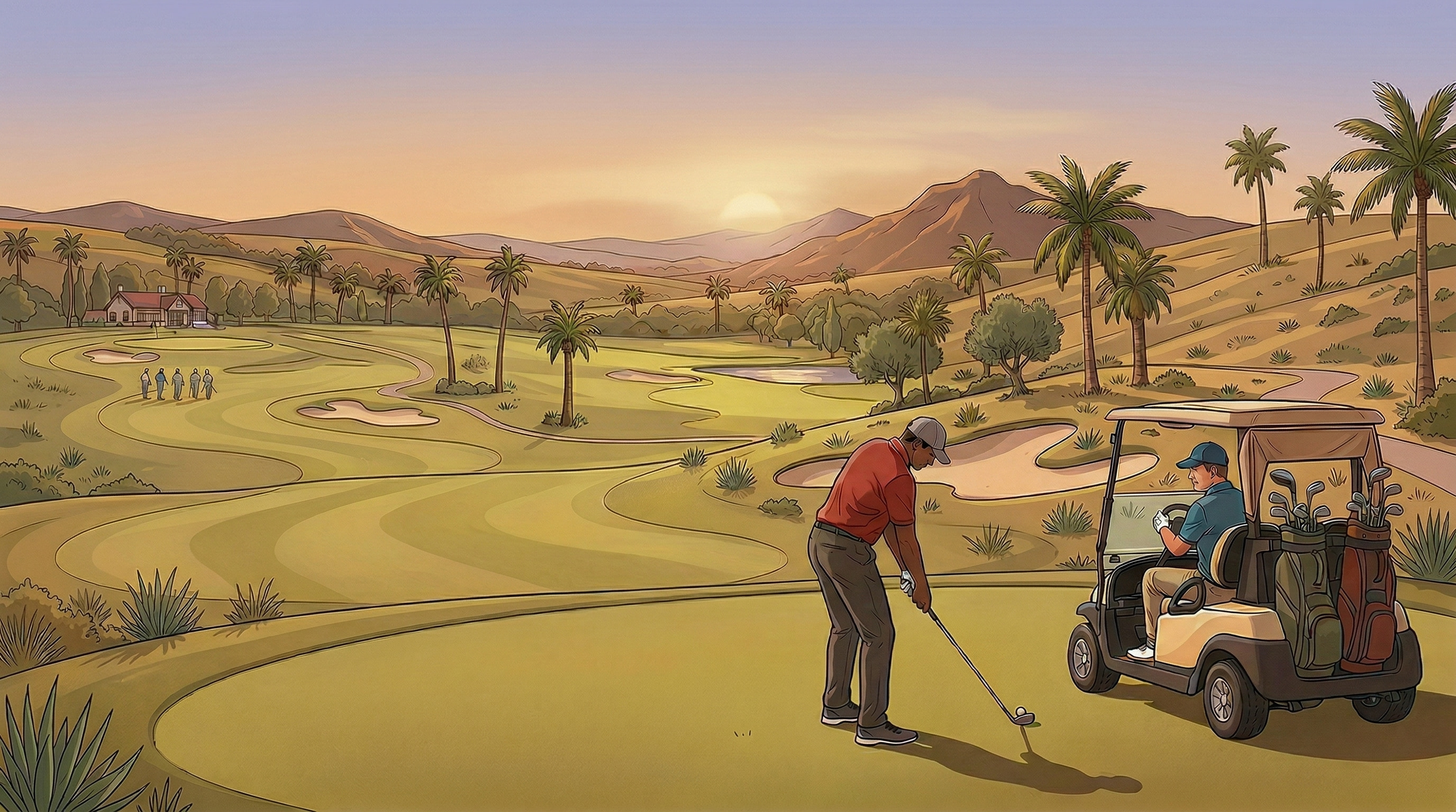 Golf course